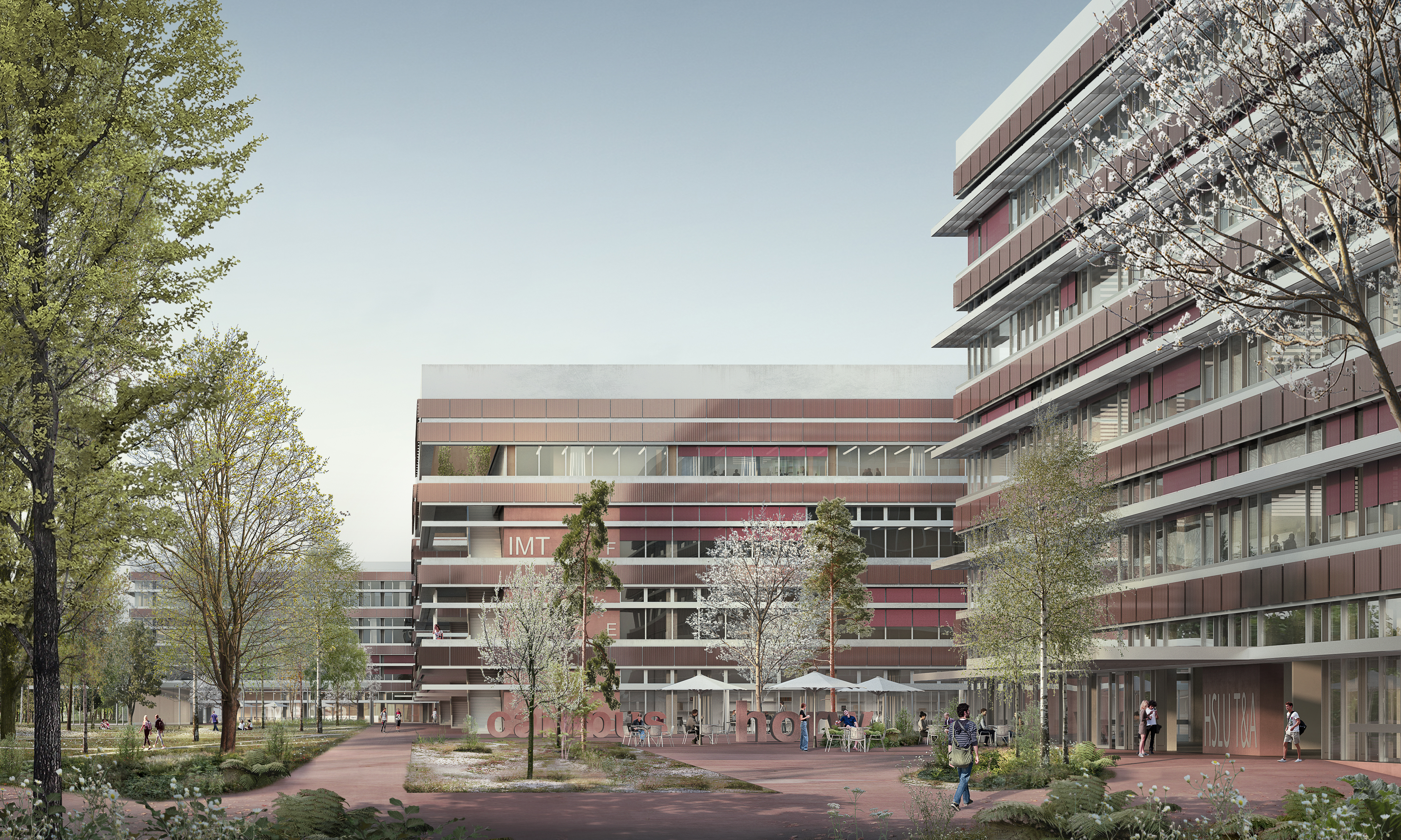 Campus Horw aussen (©Penzel Valier AG)