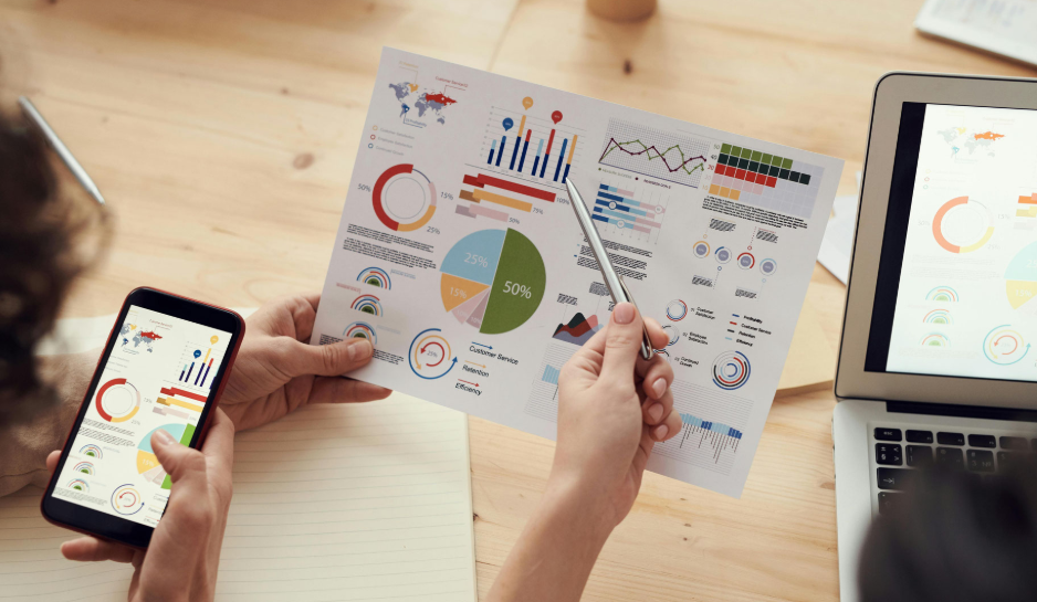 Luzern Statistik Lustat bringt Statistik ins Schulzimmer - Symbolbild Diagramme und Medien