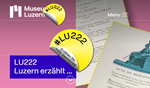 LU222 - Kanton Luzern hat Jubiläums, Bild Website mit Programm und 222 Events
